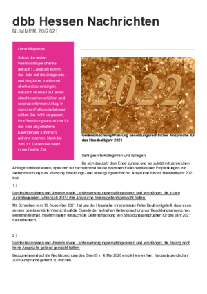 Ausgabe 21/2021 Ausgabe 21/2021