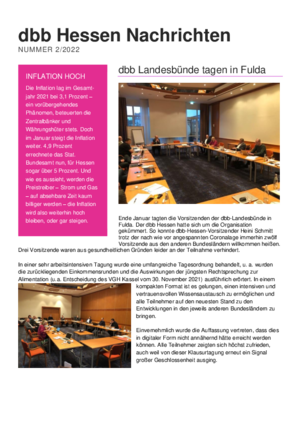 Ausgabe 2/2022 Ausgabe 2/2022
