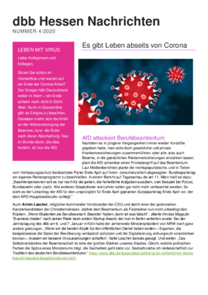 Ausgabe 4/2020 Ausgabe 4/2020