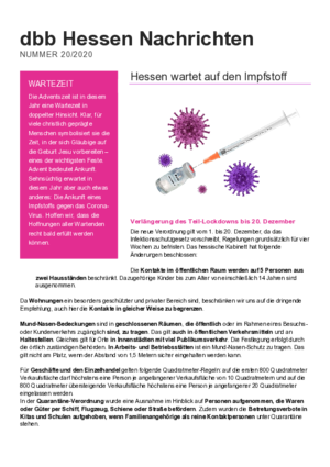 Ausgabe 20/2020 Ausgabe 20/2020