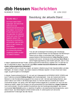 Ausbabe 7/2022 Ausbabe 7/2022