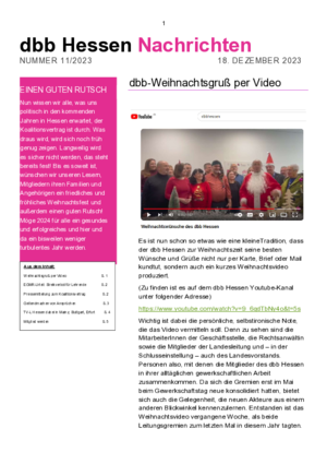 Ausgabe 11/2023 Ausgabe 11/2023