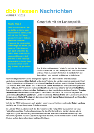 Ausgabe 3/2022 Ausgabe 3/2022