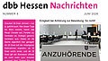 Titelbild: dbb Hessen Nachrichten im Juni 2026