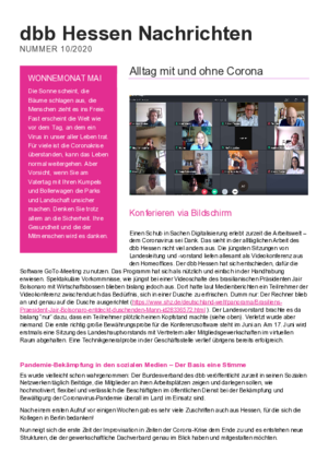 Ausgabe 10/2020 Ausgabe 10/2020