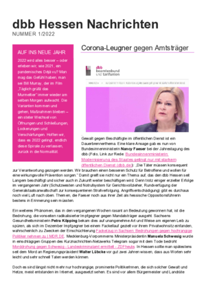 Ausgabe 1/2022 Ausgabe 1/2022