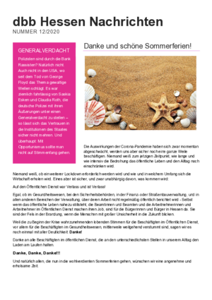 Ausgabe 12/2020 Ausgabe 12/2020
