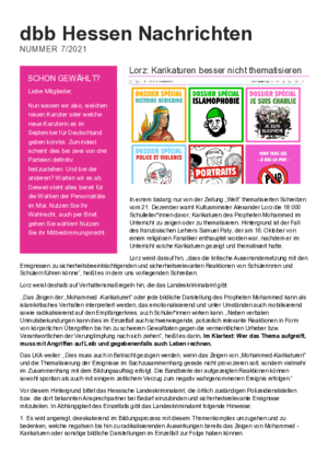 Ausgabe 7/2021 Ausgabe 7/2021