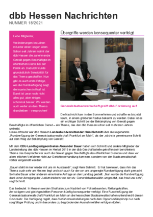 Ausgabe 18/2021 Ausgabe 18/2021