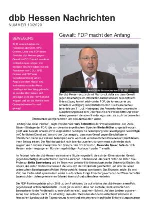 Ausgabe 13/2020 Ausgabe 13/2020