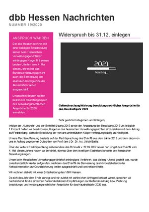 Ausgabe 19/2020